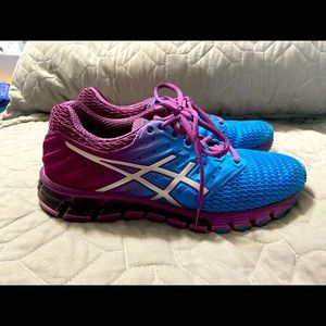 Asics Gel Quantum 180 Womens size 8 Blue/purple  Running Shoes